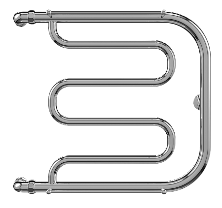 Фокстрот AISI 32х2 600х500 Полотенцесушитель  TERMINUS Астрахань - фото 2