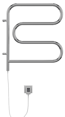 Электро 25 F-обр 500х500 поворотный Полотенцесушитель  TERMINUS Астрахань - фото 2